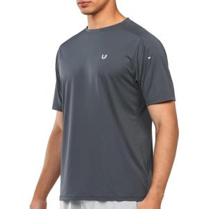 imageNORTHYARD Mens Athletic Running TShirts Quick Dry Workout Shirts ShortSleeve Sports Gym Tee Tops Performance ActivewearDarkgrey