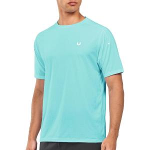 imageNORTHYARD Mens Athletic Running TShirts Quick Dry Workout Shirts ShortSleeve Sports Gym Tee Tops Performance ActivewearLightblue