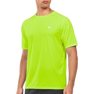 imageNORTHYARD Mens Athletic Running TShirts Quick Dry Workout Shirts ShortSleeve Sports Gym Tee Tops Performance ActivewearNeongreen