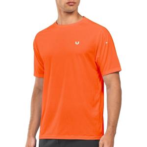 imageNORTHYARD Mens Athletic Running TShirts Quick Dry Workout Shirts ShortSleeve Sports Gym Tee Tops Performance ActivewearOrange