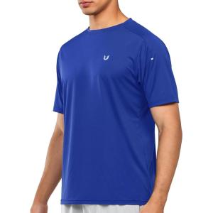imageNORTHYARD Mens Athletic Running TShirts Quick Dry Workout Shirts ShortSleeve Sports Gym Tee Tops Performance ActivewearRoyalblue