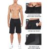 imageNORTHYARD Mens 10quot Athletic Basketball Shorts with Zipper Pockets Quick Dry Lightweight Running Workout Gym Tennis ShortsBlack