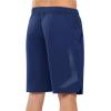 imageNORTHYARD Mens 10quot Athletic Basketball Shorts with Zipper Pockets Quick Dry Lightweight Running Workout Gym Tennis ShortsDark Blue