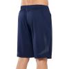 imageNORTHYARD Mens 10quot Athletic Basketball Shorts with Zipper Pockets Quick Dry Lightweight Running Workout Gym Tennis ShortsNavy