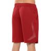 imageNORTHYARD Mens 10quot Athletic Basketball Shorts with Zipper Pockets Quick Dry Lightweight Running Workout Gym Tennis ShortsRed