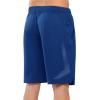 imageNORTHYARD Mens 10quot Athletic Basketball Shorts with Zipper Pockets Quick Dry Lightweight Running Workout Gym Tennis ShortsRoyal Blue