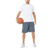 imageNORTHYARD Mens 5quot7quot10quot Athletic Basketball Shorts Workout Gym Quick Dry Shorts Lightweight Mesh Running Shorts TennisCloud