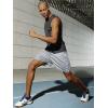 imageNORTHYARD Mens 5quot7quot10quot Athletic Basketball Shorts Workout Gym Quick Dry Shorts Lightweight Mesh Running Shorts TennisLightgrey