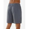 imageNORTHYARD Mens 5quot7quot10quot Athletic Basketball Shorts Workout Gym Quick Dry Shorts Lightweight Mesh Running Shorts TennisSmokegrey