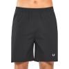 imageNORTHYARD Mens 7quot Athletic Running Shorts with Zipper Pockets Quick Dry Lightweight Workout Gym ShortBlack