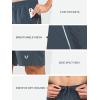 imageNORTHYARD Mens 7quot Athletic Running Shorts with Zipper Pockets Quick Dry Lightweight Workout Gym ShortCool Grey