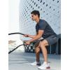 imageNORTHYARD Mens 7quot Athletic Running Shorts with Zipper Pockets Quick Dry Lightweight Workout Gym ShortCool Grey