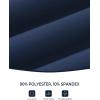 imageNORTHYARD Mens 7quot Athletic Running Shorts with Zipper Pockets Quick Dry Lightweight Workout Gym ShortNavy