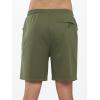 imageNORTHYARD Mens Athletic Running Shorts Cotton Casual Shorts with Zipper Pockets 7quot Workout Gym Sweat ShortsArmygreen