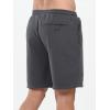 imageNORTHYARD Mens Athletic Running Shorts Cotton Casual Shorts with Zipper Pockets 7quot Workout Gym Sweat ShortsDark Grey