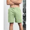 imageNORTHYARD Mens Athletic Running Shorts Cotton Casual Shorts with Zipper Pockets 7quot Workout Gym Sweat ShortsLodenfrost