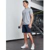 imageNORTHYARD Mens Athletic Running Shorts Cotton Casual Shorts with Zipper Pockets 7quot Workout Gym Sweat ShortsNavy