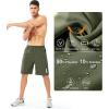 imageNORTHYARD Mens Athletic Running Shorts Quick Dry Workout Shorts 7quot 5quot 9quot Lightweight Sports Gym Basketball Shorts HikingArmygreen