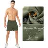 imageNORTHYARD Mens Athletic Running Shorts Quick Dry Workout Shorts 7quot 5quot 9quot Lightweight Sports Gym Basketball Shorts HikingArmygreen