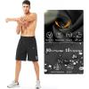 imageNORTHYARD Mens Athletic Running Shorts Quick Dry Workout Shorts 7quot 5quot 9quot Lightweight Sports Gym Basketball Shorts HikingBlack