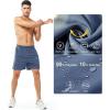 imageNORTHYARD Mens Athletic Running Shorts Quick Dry Workout Shorts 7quot 5quot 9quot Lightweight Sports Gym Basketball Shorts HikingFederalblue