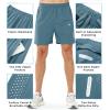 imageNORTHYARD Mens Athletic Running Shorts Quick Dry Workout Shorts 7quot 5quot 9quot Lightweight Sports Gym Basketball Shorts HikingGreyblue