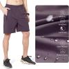 imageNORTHYARD Mens Athletic Running Shorts Quick Dry Workout Shorts 7quot 5quot 9quot Lightweight Sports Gym Basketball Shorts HikingPlum
