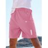 imageNORTHYARD Mens Athletic Running Shorts Quick Dry Workout Shorts 7quot 5quot 9quot Lightweight Sports Gym Basketball Shorts HikingPowderpink