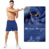 imageNORTHYARD Mens Athletic Running Shorts Quick Dry Workout Shorts 7quot 5quot 9quot Lightweight Sports Gym Basketball Shorts HikingRoyalblue