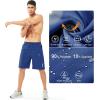 imageNORTHYARD Mens Athletic Running Shorts Quick Dry Workout Shorts 7quot 5quot 9quot Lightweight Sports Gym Basketball Shorts HikingRoyalblue
