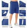 imageNORTHYARD Mens Athletic Running Shorts Quick Dry Workout Shorts 7quot 5quot 9quot Lightweight Sports Gym Basketball Shorts HikingRoyalblue