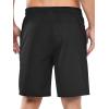 imageNORTHYARD Mens Athletic Running Shorts Quick Dry Workout Shorts Lightweight Sports Gym Basketball Short HikingBlack