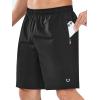 imageNORTHYARD Mens Athletic Running Shorts Quick Dry Workout Shorts Lightweight Sports Gym Basketball Short HikingBlack