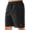 imageNORTHYARD Mens Athletic Running Shorts Quick Dry Workout Shorts Lightweight Sports Gym Basketball Short HikingBlack