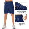imageNORTHYARD Mens Athletic Running Shorts Quick Dry Workout Shorts Lightweight Sports Gym Basketball Short HikingDarkblue