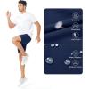 imageNORTHYARD Mens Athletic Running Shorts Quick Dry Workout Shorts Lightweight Sports Gym Basketball Short HikingDarkblue