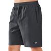 imageNORTHYARD Mens Athletic Running Shorts Quick Dry Workout Shorts Lightweight Sports Gym Basketball Short HikingDarkgrey