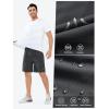 imageNORTHYARD Mens Athletic Running Shorts Quick Dry Workout Shorts Lightweight Sports Gym Basketball Short HikingDarkgrey