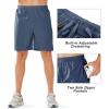 imageNORTHYARD Mens Athletic Running Shorts Quick Dry Workout Shorts Lightweight Sports Gym Basketball Short HikingFederalblue