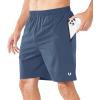 imageNORTHYARD Mens Athletic Running Shorts Quick Dry Workout Shorts Lightweight Sports Gym Basketball Short HikingFederalblue
