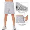 imageNORTHYARD Mens Athletic Running Shorts Quick Dry Workout Shorts Lightweight Sports Gym Basketball Short HikingGrey