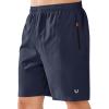imageNORTHYARD Mens Athletic Running Shorts Quick Dry Workout Shorts Lightweight Sports Gym Basketball Short HikingNavy