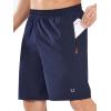 imageNORTHYARD Mens Athletic Running Shorts Quick Dry Workout Shorts Lightweight Sports Gym Basketball Short HikingNavy