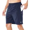 imageNORTHYARD Mens Athletic Running Shorts Quick Dry Workout Shorts Lightweight Sports Gym Basketball Short HikingNavy
