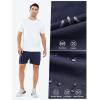 imageNORTHYARD Mens Athletic Running Shorts Quick Dry Workout Shorts Lightweight Sports Gym Basketball Short HikingNavy