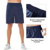 imageNORTHYARD Mens Athletic Running Shorts Quick Dry Workout Shorts Lightweight Sports Gym Basketball Short HikingNavy