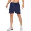 imageNORTHYARD Mens Athletic Running Shorts Quick Dry Workout Shorts Lightweight Sports Gym Basketball Short HikingNavy