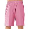 imageNORTHYARD Mens Athletic Running Shorts Quick Dry Workout Shorts Lightweight Sports Gym Basketball Short HikingPowderpink