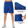 imageNORTHYARD Mens Athletic Running Shorts Quick Dry Workout Shorts Lightweight Sports Gym Basketball Short HikingRoyalblue