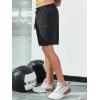 imageNORTHYARD Mens Gym Shorts 7 Inch Quick Dry Running Shorts Lightweight Athletic Workout Training Sports ShortsBlack